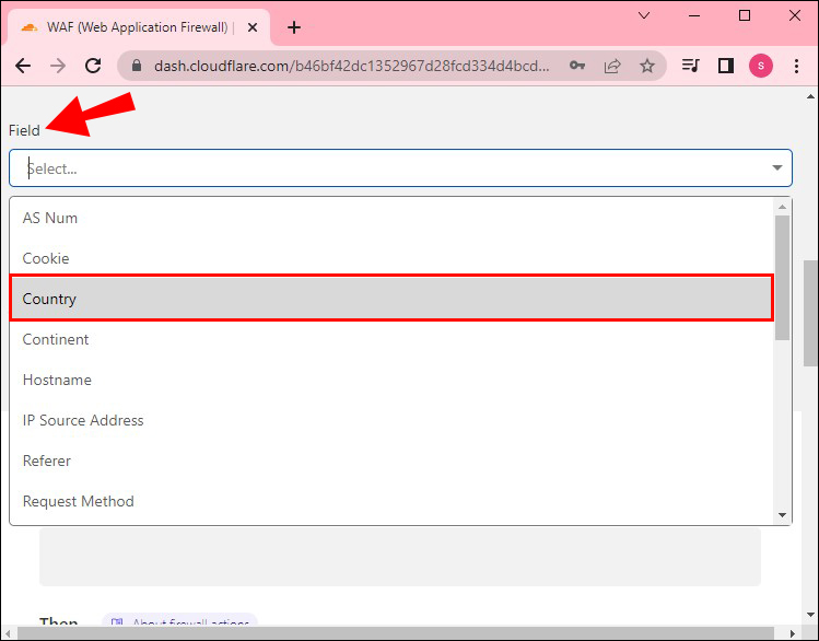 62a076e8a6795 طريقة منع بلد في CloudFlare