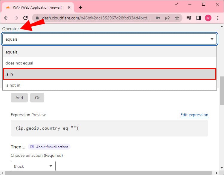 62a076e926e5c طريقة منع بلد في CloudFlare