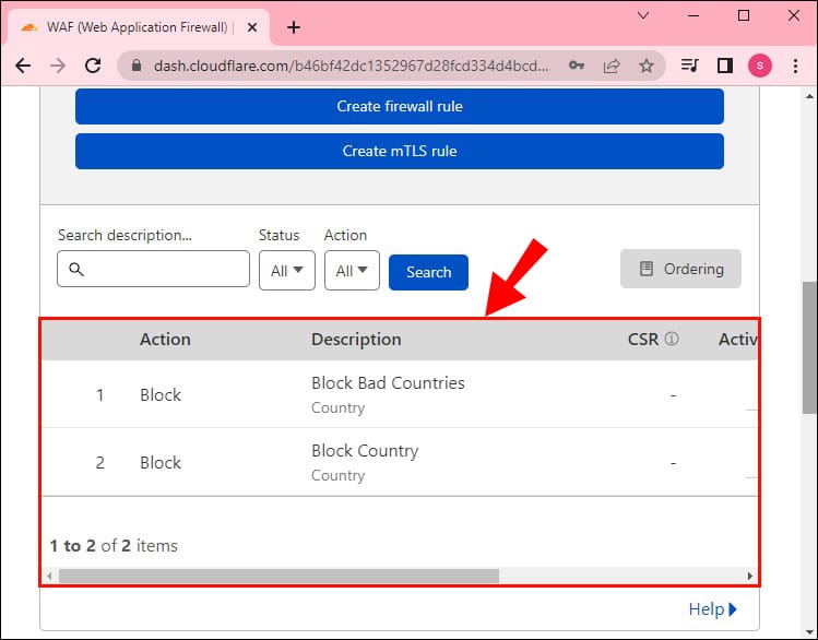 62a076eca40a0 طريقة منع بلد في CloudFlare