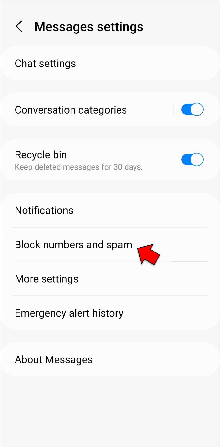 طريقة حظر الرسائل النصية من الأرقام غير المعروفة 73 62a3b4b1b68ad طريقة حظر الرسائل النصية من الأرقام غير المعروفة