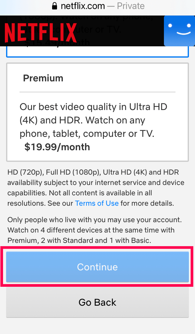 62a49560e9bd3 طريقة تغيير اشتراك خطة نتفليكس (ترقية وتخفيض الباقة)