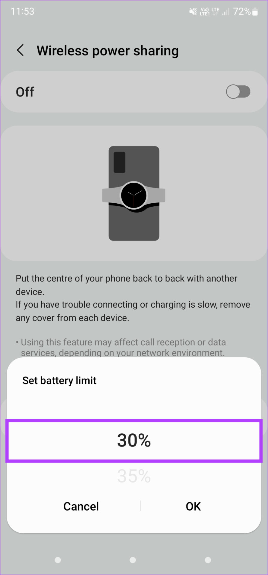ضع حدًا للبطارية