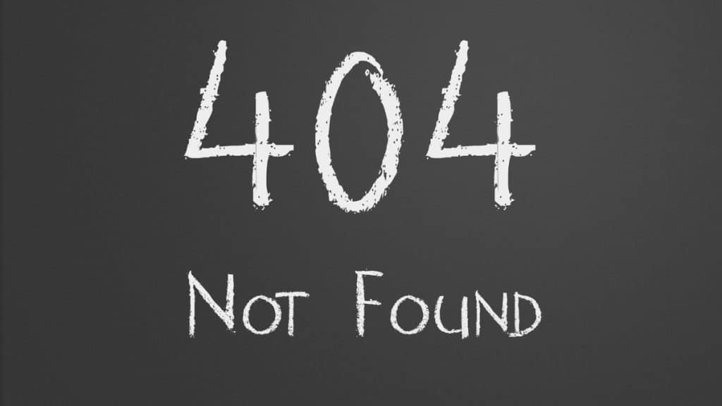 ما الذي يسبب خطأ 404 Not Found؟