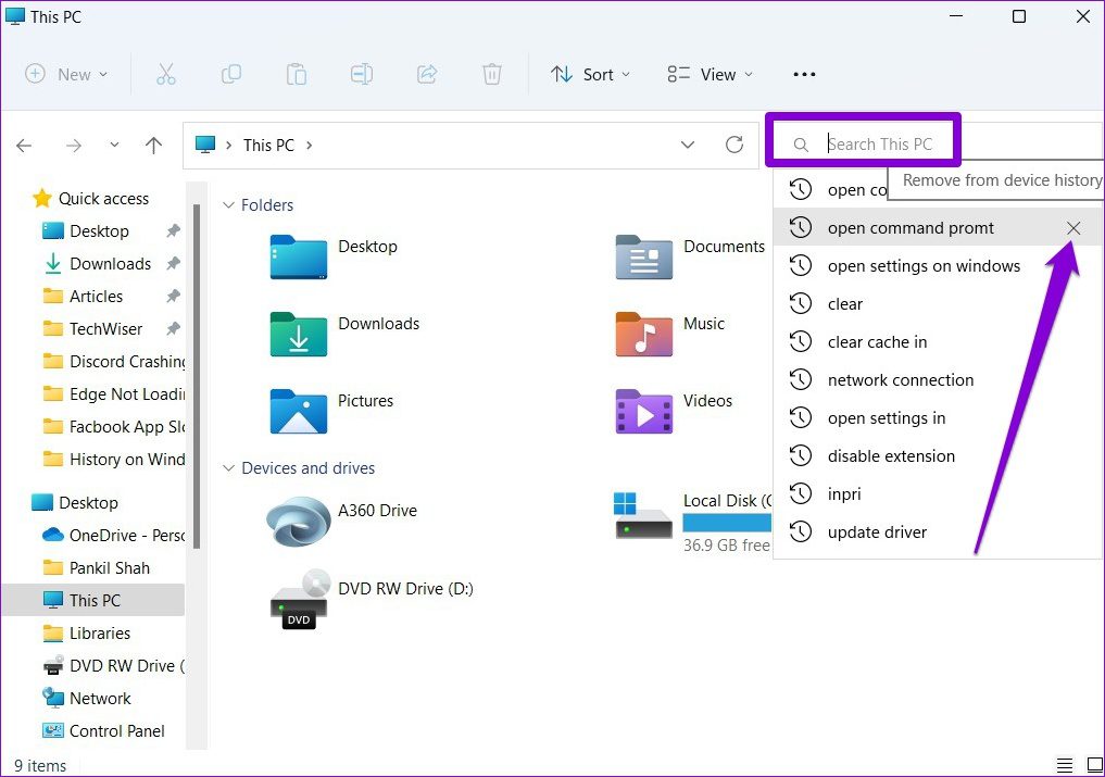 كيفية مسح سجل النشاط على ويندوز 11 39 62ad138435a67 كيفية مسح سجل النشاط على ويندوز 11