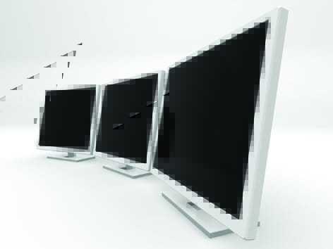 شاشات متعددة