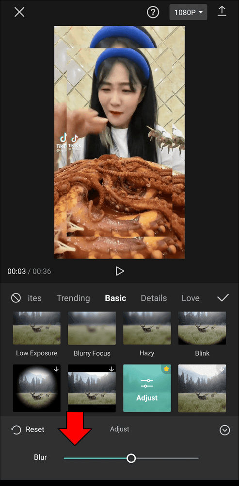62e7d38c30ab4 كيفية إضافة ضبابية إلى صورة أو مقطع فيديو في CapCut