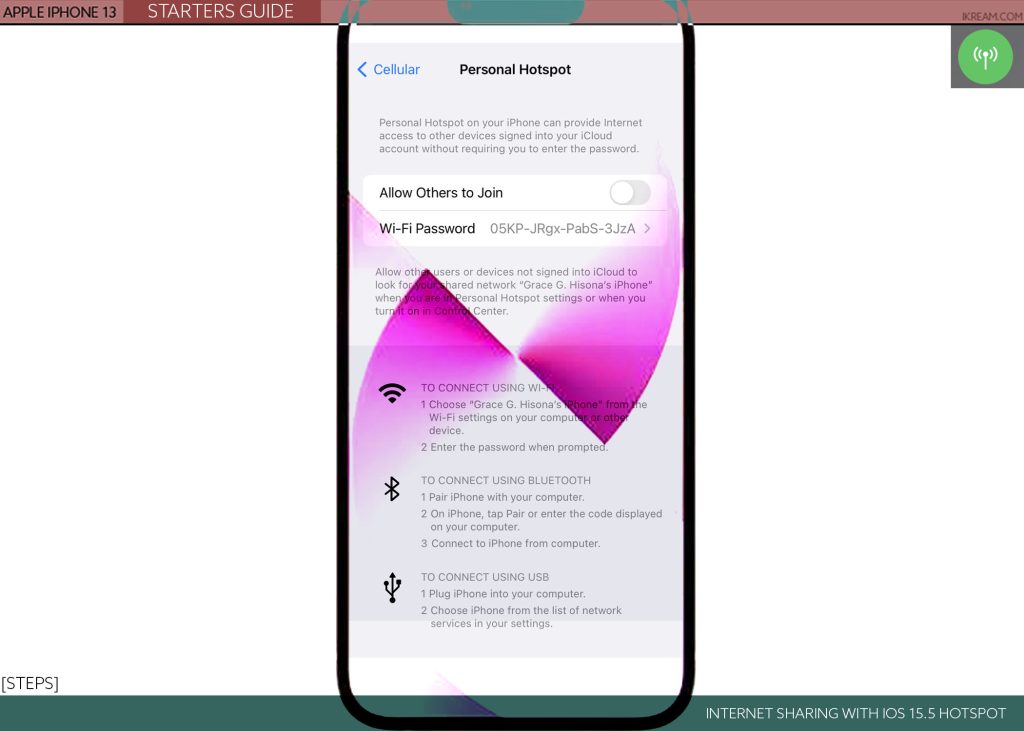 62eb92a1d1323 طريقة إعداد نقطة الاتصال على آيفون 13