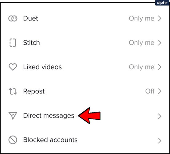 62ed5f537ee8e كيفية إجراء مراسلة مباشرة لشخص ما في تيك توك