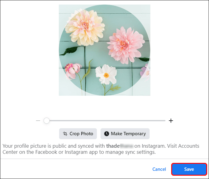 62eecd7bbb598 كيفية تغيير صورة ملف التعريف الخاص بك على فيسبوك
