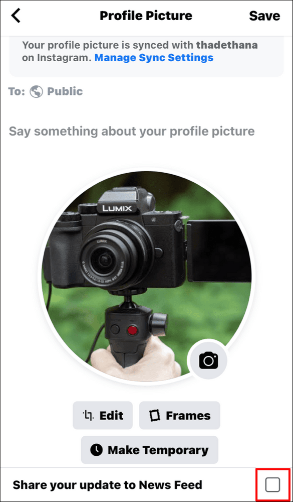 62eecd881bb45 كيفية تغيير صورة ملف التعريف الخاص بك على فيسبوك