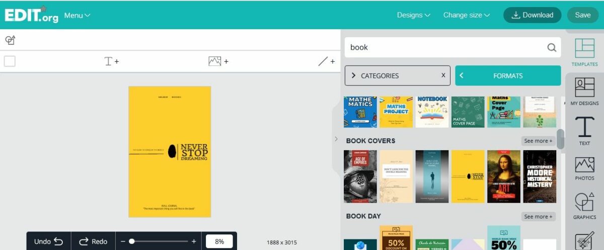 قوالب كتاب Edit.org