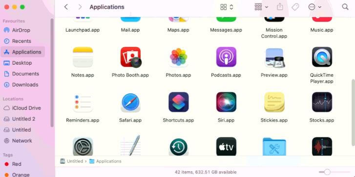 خطأ 102 على Mac