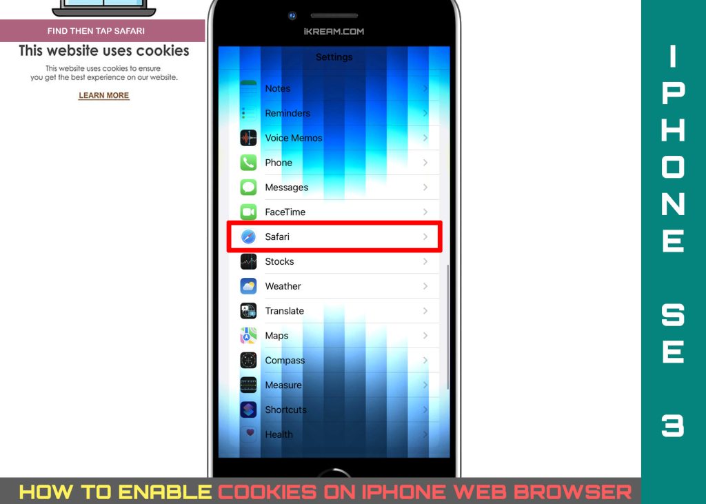 كيفية تفعيل الكوكيز على آيفون Safari 13 62efcab4ec756 كيفية تفعيل الكوكيز على آيفون Safari
