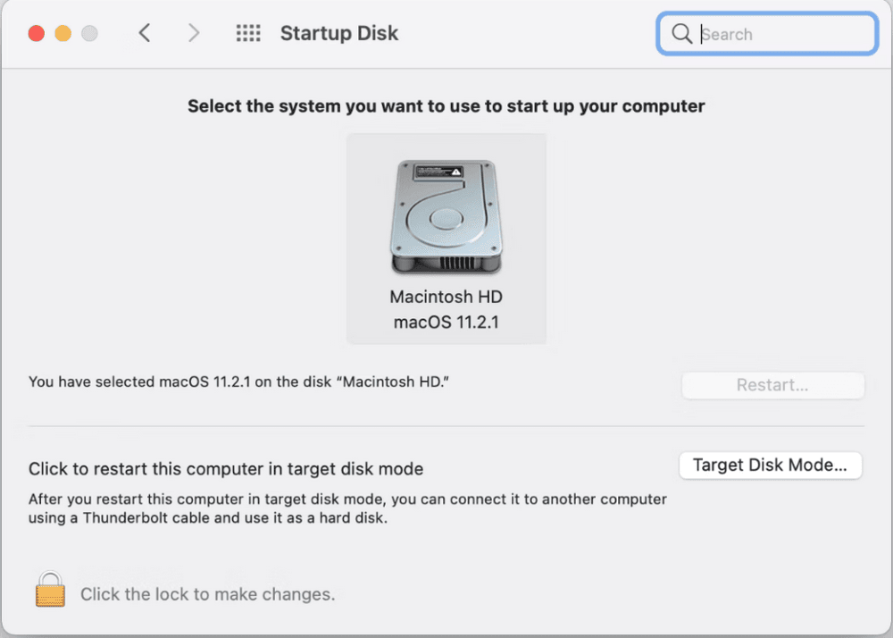 وميض مجلد علامة الاستفهام mac