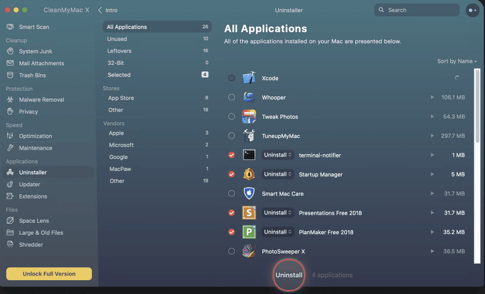CleanMyMac X, complete cleaning software for mac