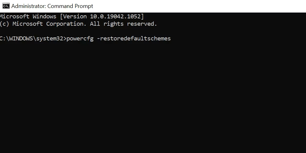 Command Prompt window