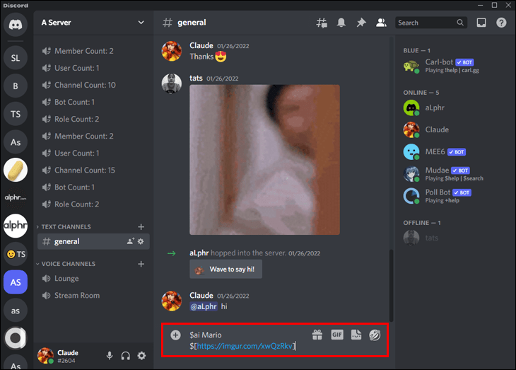 Discord 2 Comment ajouter des GIFs dans Mudae ?