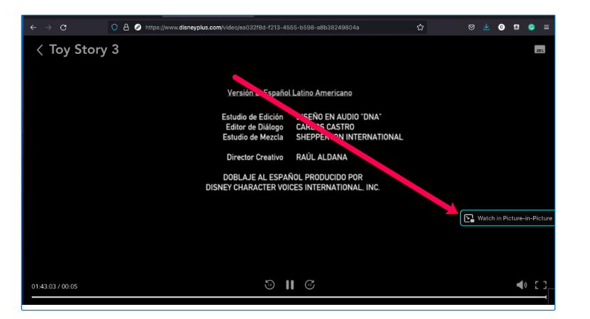 Disney Plus'ta Başlıklar 'İzlemeye Devam Et'ten Nasıl Kaldırılır 4 Disney+ Picture-in-Picture Feature
