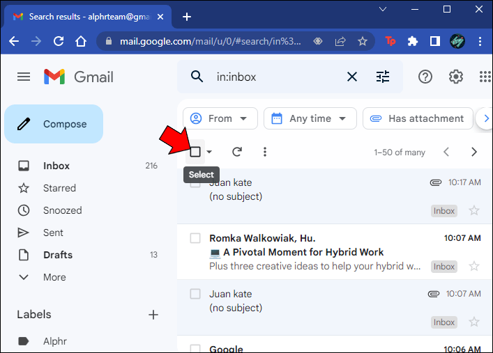 Comment archiver tous les e-mails dans Gmail 3 How to Archive All Emails in Gmail 3 1 Comment archiver tous les e-mails dans Gmail