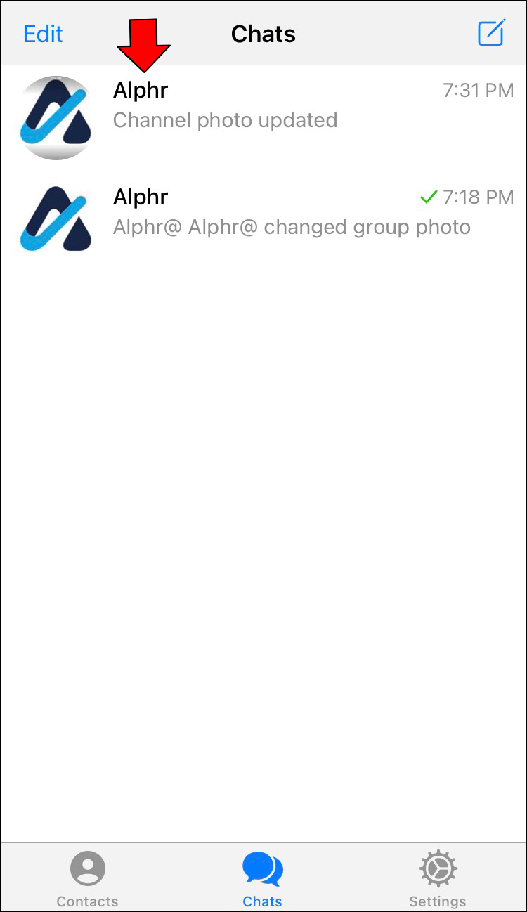 How to Create a Link in Telegram on an iPhone 9 1 Comment créer un lien vers un groupe dans Telegram ?