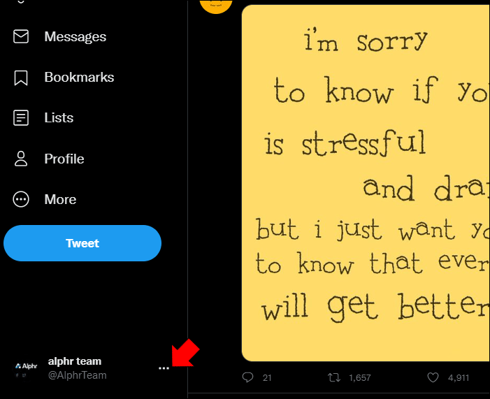 Comment se déconnecter de Twitter (X) sur un PC ou un appareil mobile ? 2 How to Log Out of Twitter on a PC 2 1 1 Comment se déconnecter de Twitter (X) sur un PC ou un appareil mobile ?
