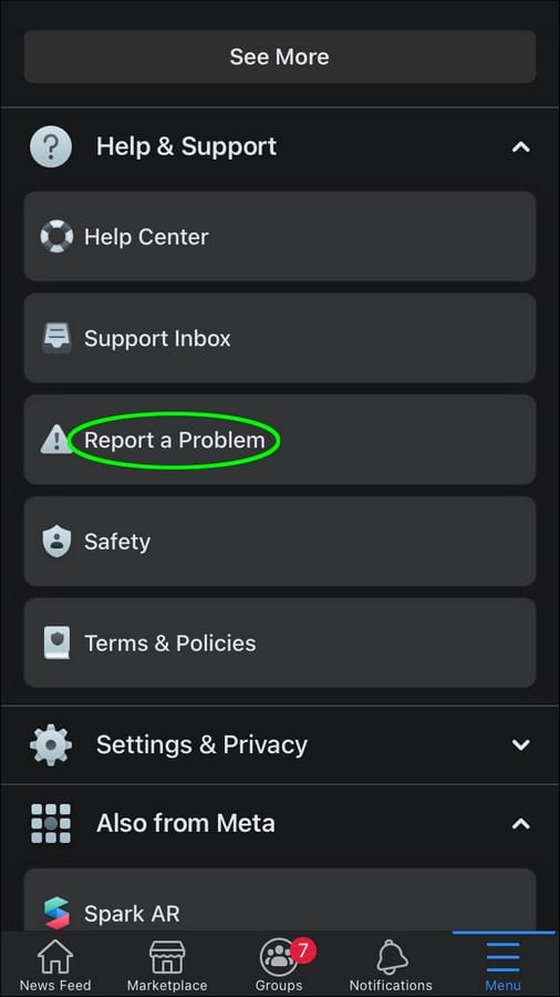 IMG 7100 1 Pourquoi l'option Ajouter un ami n'apparaît-elle pas dans Facebook ?