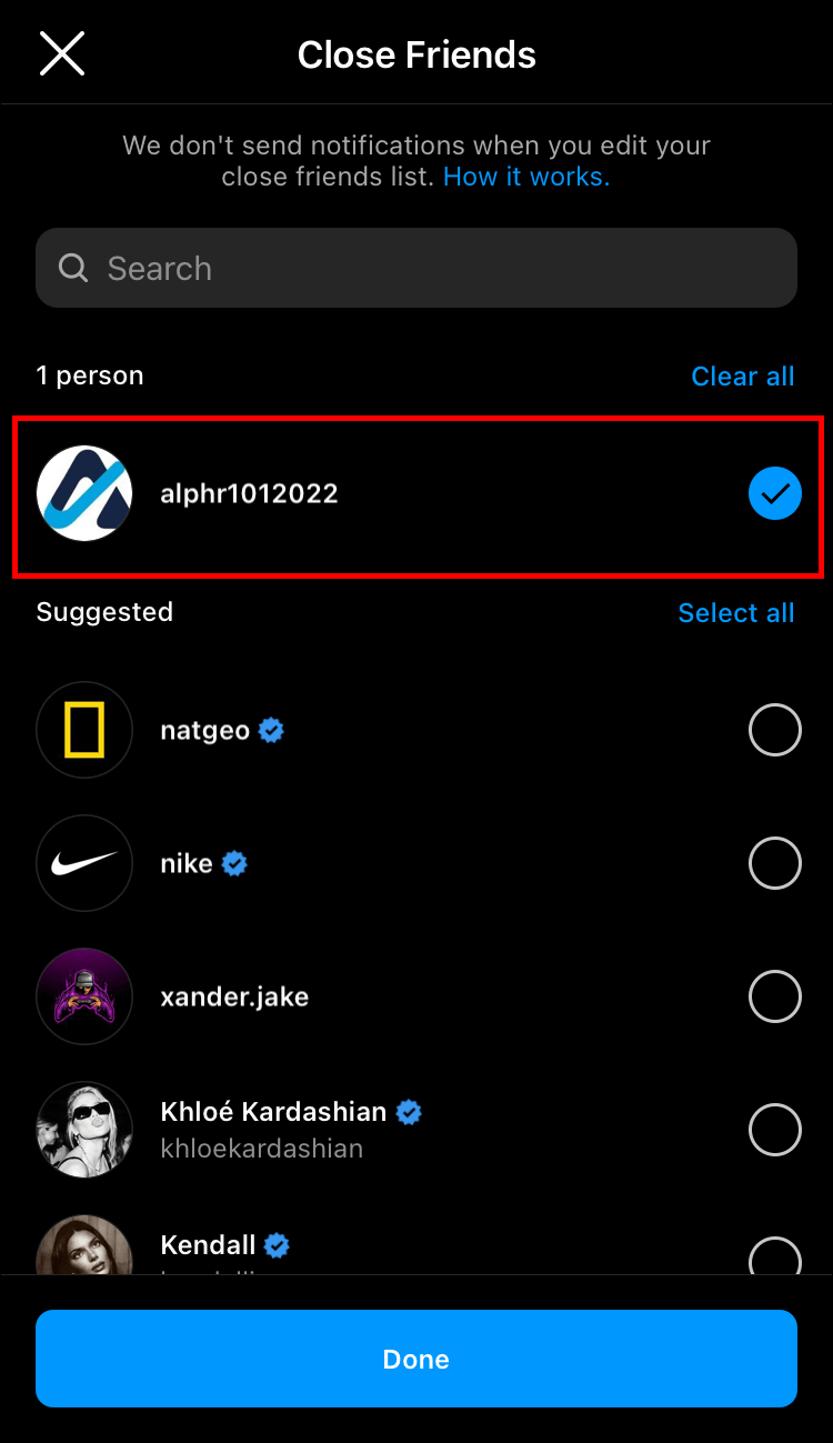 Insta 4 Que signifie un anneau souligné en vert pour les Stories Instagram ?
