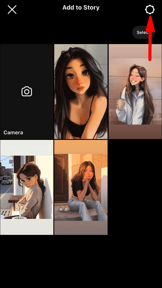 Insta 6 Que signifie un anneau souligné en vert pour les Stories Instagram ?
