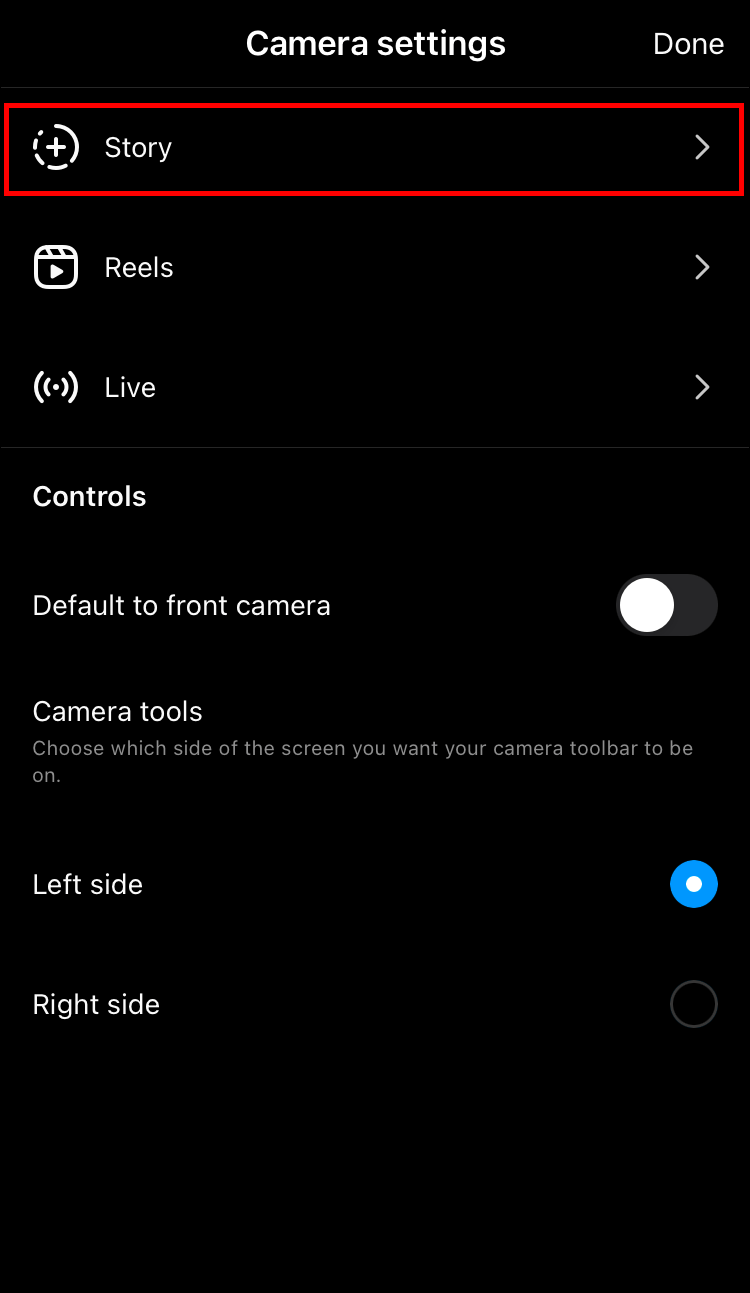 Insta 8 Que signifie un anneau souligné en vert pour les Stories Instagram ?