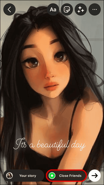 Insta 9 Que signifie un anneau souligné en vert pour les Stories Instagram ?