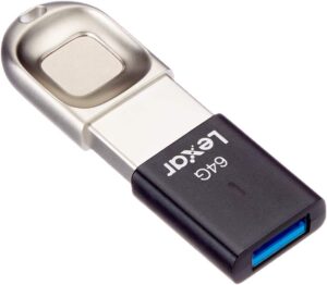 أفضل فلاش ميموري لعام 2023 6 Lexar JumpDrive Fingerprint F35