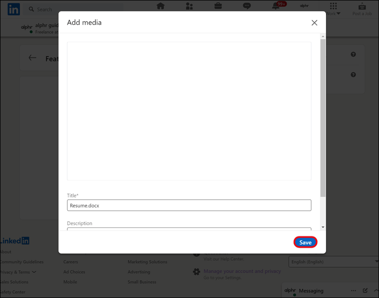 Linkedin 16 Linkedin CV Ekleme: Nasıl yayınlayabilirsiniz?