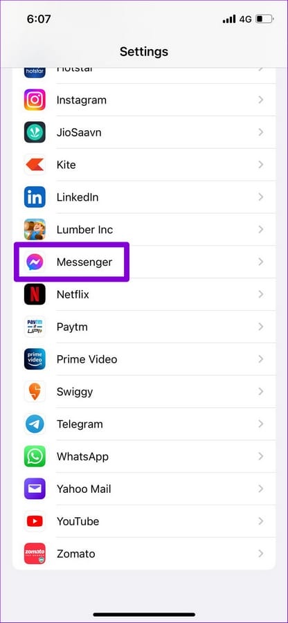 Messenger on iPhone 7 Façons de réparer l'absence de connexion à Internet de Facebook Messenger