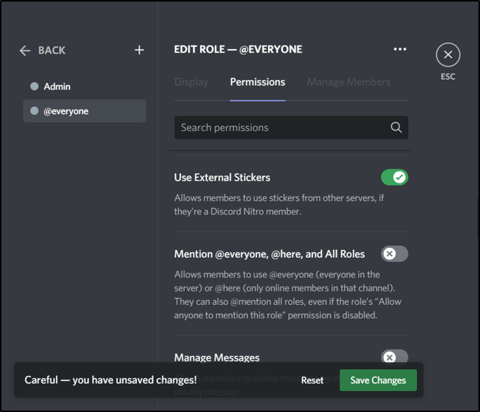Comment désactiver @everyone dans Discord 12 N366.4 Comment désactiver @everyone dans Discord