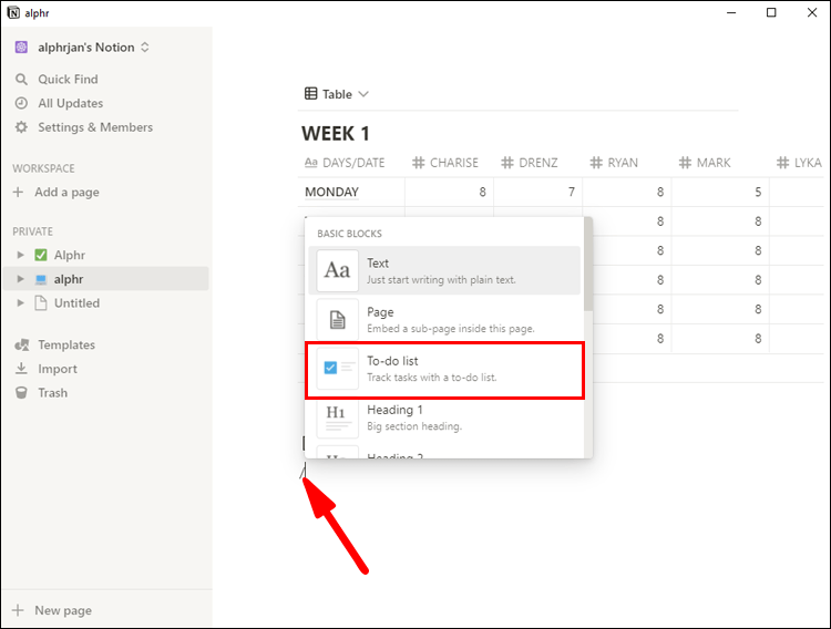 Comment décocher tout dans Notion 2 Notion 5 2 Comment décocher tout dans Notion