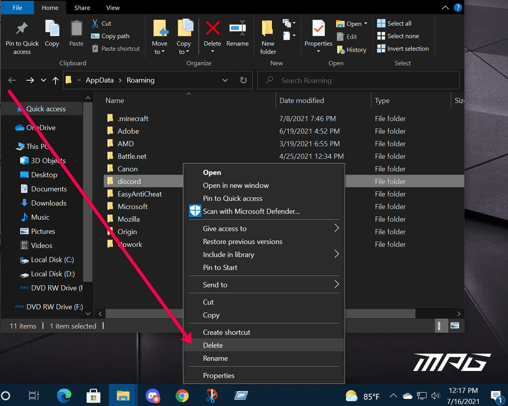 Screenshot 1 5 Comment contourner une interdiction dans Discord?