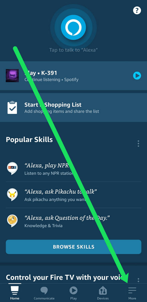 Screenshot 1162c6739677972 Comment régler l'alarme Amazon Echo pour qu'elle vous réveille en musique ?