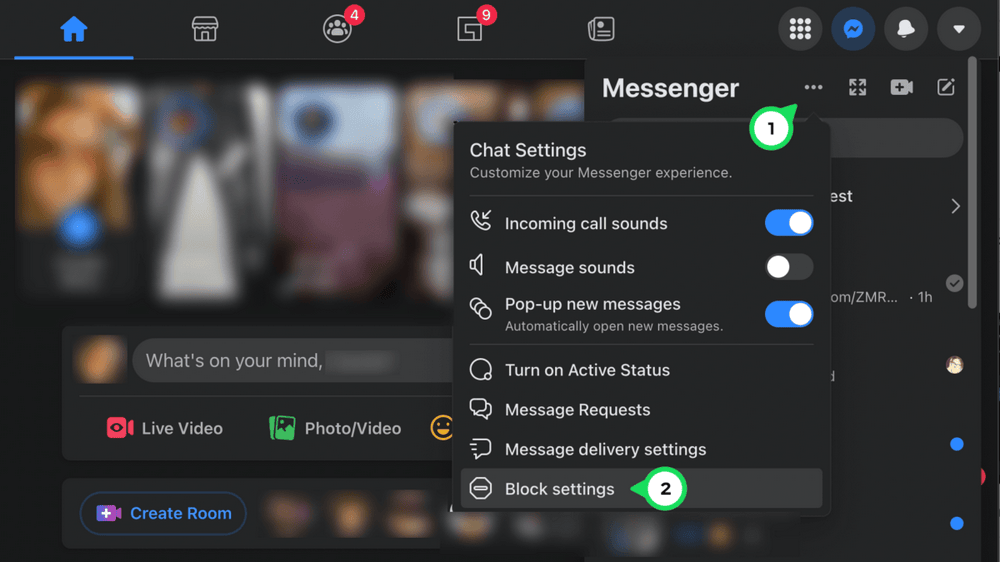 Screenshot 15 طريقة إلغاء حظر شخص ما على ماسنجر