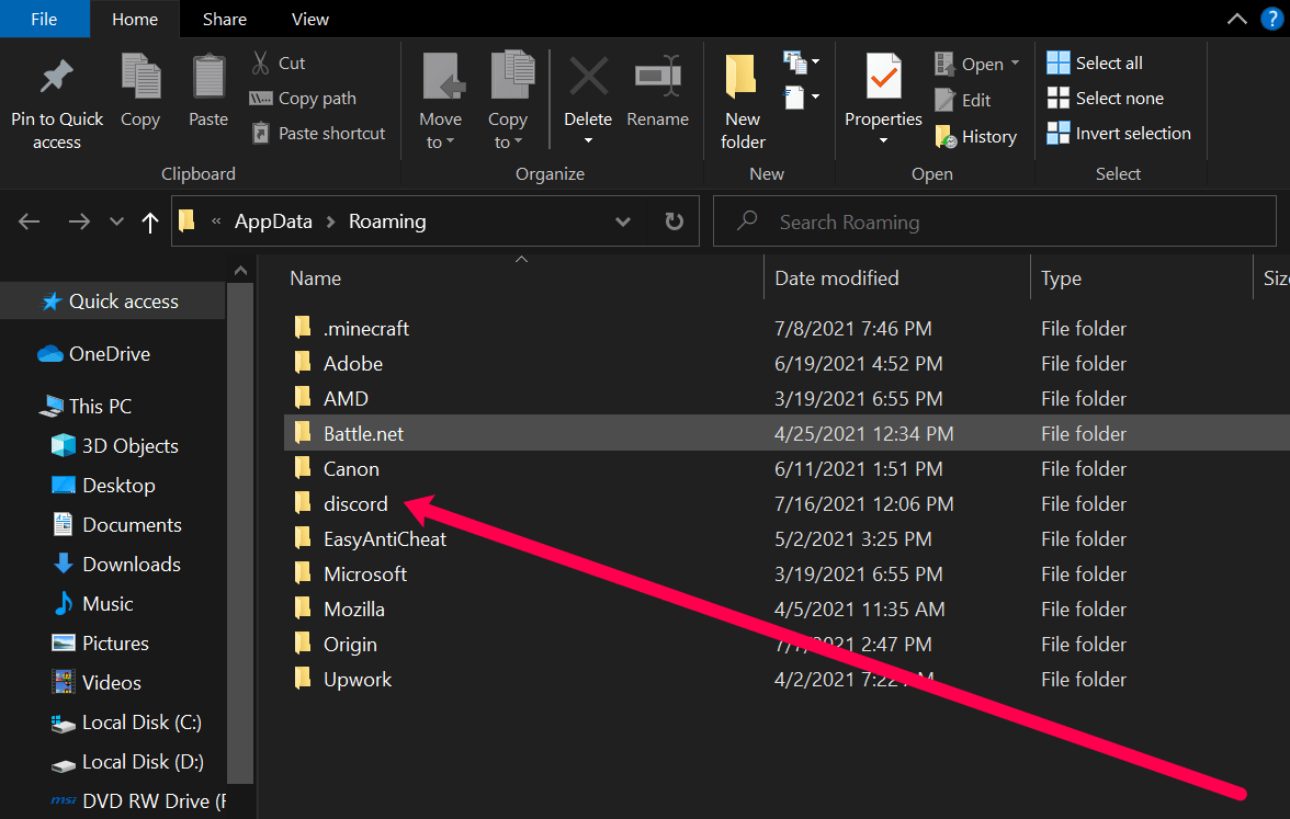 Screenshot 2 11 Comment contourner une interdiction dans Discord?