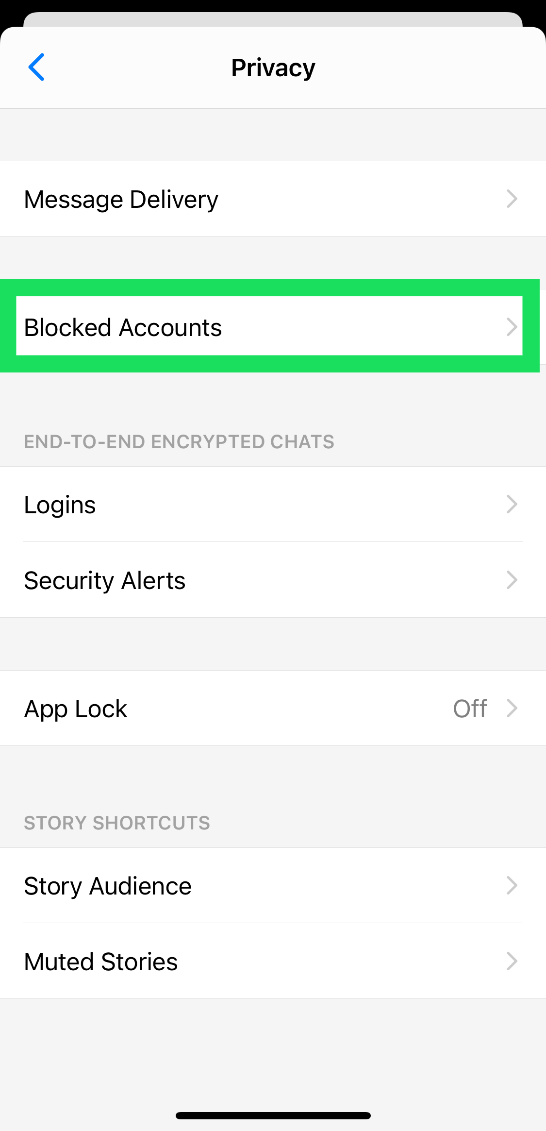 Screenshot 3 3 طريقة إلغاء حظر شخص ما على ماسنجر