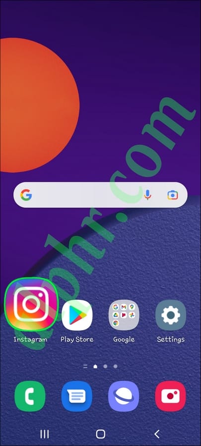 Screenshot 20211123 234450 One UI Home 1 1 Comment supprimer les suggestions sur Instagram