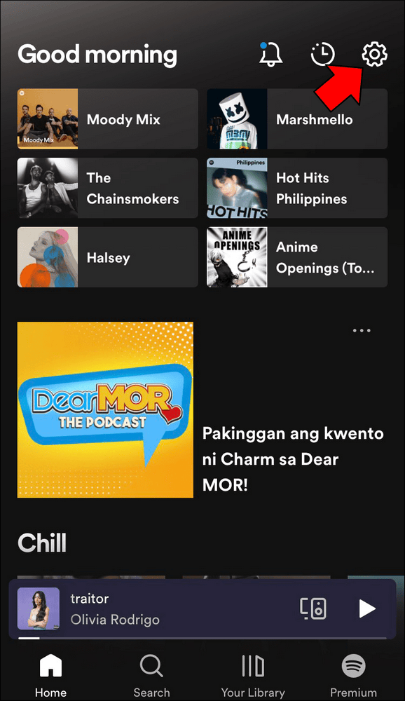 Spotify mobile app 1 1 Comment récupérer un compte Spotify qui a été piraté ?