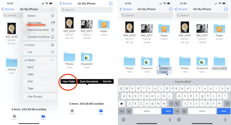 iPhone JPG Dönüştürme: HEIC JPG Çevirme 33 how to convert heic to jpg on iphone without any third party apps - step3