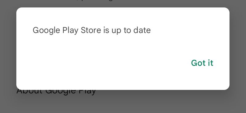 Google Play Store Güncelle - Step 3