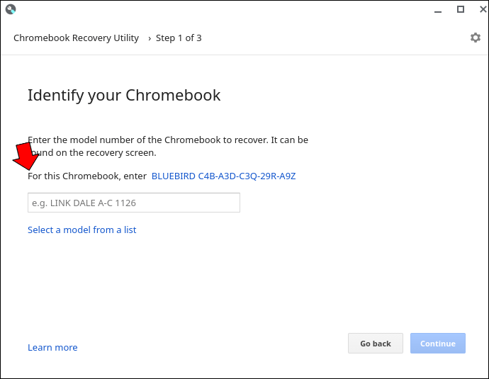 Use Recovery Utility 4 Comment trouver le numéro de modèle d'un Chromebook ?