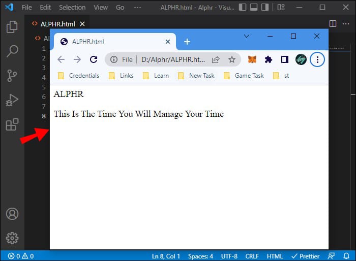 Comment ouvrir dans le navigateur à partir du code VS 27 Visual Studio Code 14 1 Comment ouvrir dans le navigateur à partir du code VS
