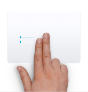 MacBook 3 Parmakla Sürükleme: Trackpad Hareketleri 23 access notification center mac gesture