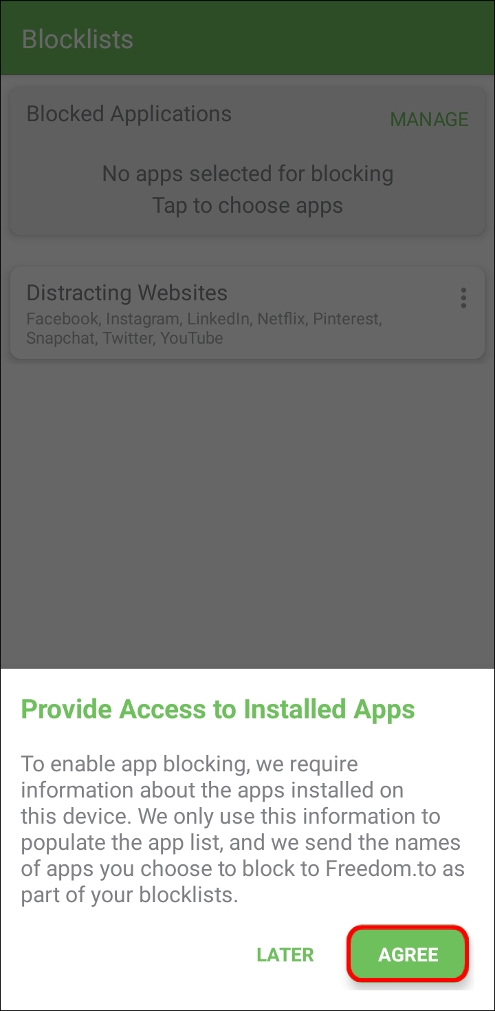 agree Comment bloquer YouTube sur Android