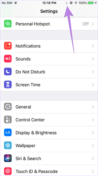 وضع الطائرة مقابل عدم الإزعاج مقابل الوضع الصامت على آيفون ايباد 6