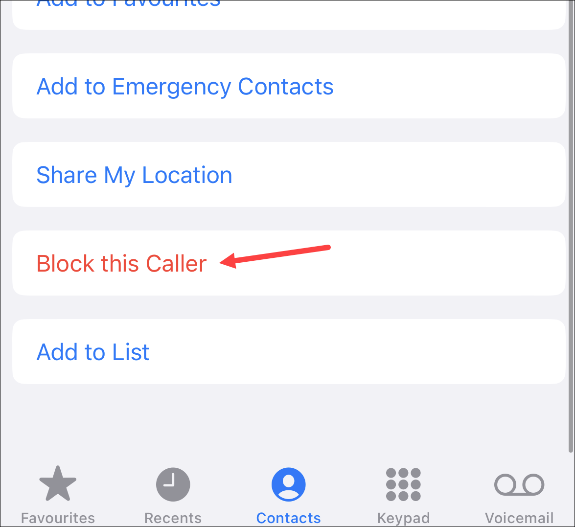 allthings.how how to block no caller id calls on iphone image 20 كيفية حظر مكالمات عدم وجود هوية المتصل على ايفون